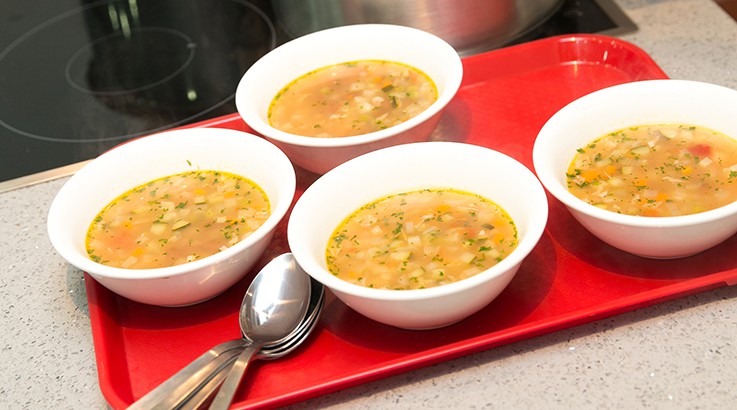Minestrone soup with Barilla Risoni pasta - Marie France Asia, women's  magazine