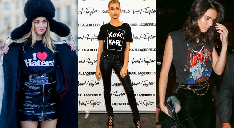 How to Wear a Graphic Tee: 9 Street Style Stars Show Us How It's Done -  FASHION Magazine