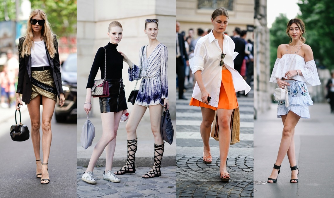 How to wear a mini skirt – Mini skirt fashion trend 2017